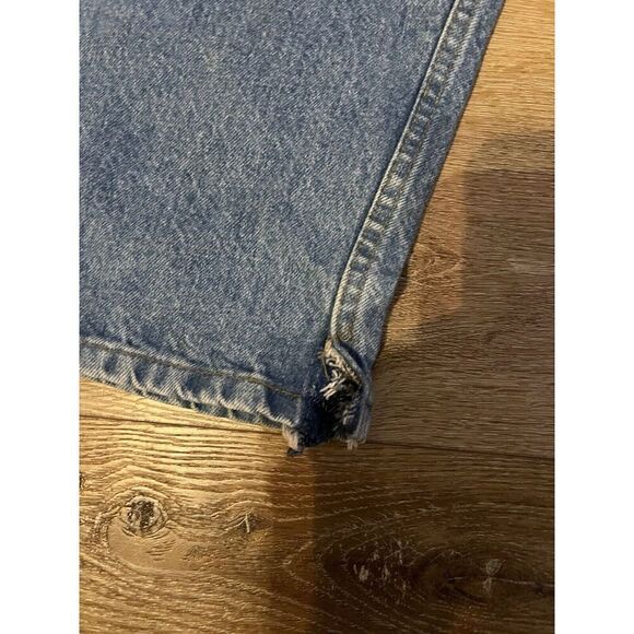 Carhartt B17-STW Men’s 38X32 Blue Denim Jeans Relaxed Fit Work Pants - Picture 4 of 4